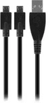 Venom VS2794 USB Kabel USB 2.0 USB A 2 x Micro-USB B Schwarz
