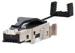 METZ CONNECT Stecker E-DAT Industry IP20 RJ45 field plug black