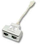 EFB Elektronik K5122.015 Netzwerksplitter Wei&szlig;