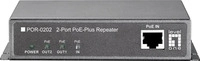 Level One POR-0202, Level One LevelOne PoE-Repeater, 2 Ports, Kaskadier, 802.3at PoE+