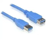 DeLOCK USB 3.0-A M/F - 2m USB Kabel USB A 5 Gbit/s Blau