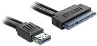 Delock 84402, DeLOCK SATA cable, 0.5m SATA-Kabel 0,5 m eSATAp Schwarz