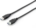Equip USB 3.0 A auf A Verl&auml;ngerungskabel Stecker auf Buchse, 3.0m, 5Gbps,...