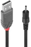 Lindy 70265 Stromkabel Schwarz 1,5 m USB A EIAJ-01 (2.5 mm, 0.7 mm)