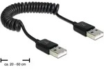 DeLOCK 83239 USB Kabel USB 2.0 0,6 m USB A 0,48 Gbit/s Schwarz