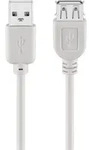 Goobay 68715 USB Kabel USB 2.0 1,8 m USB A 0,48 Gbit/s Grau