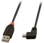 Lindy 31972 USB Kabel USB 2.0 2 m USB A Mini-USB B 0,48 Gbit/s Schwarz