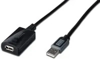 Digitus DA-73100-1, Digitus Aktives USB 2.0 Verl&auml;ngerungskabel, 10m