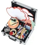FRANKEN presentation case pro incl. over 2.500 parts, aluminum