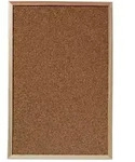 Herlitz 1600030 Pinnwand Feste Pinnwand Holz Korkholz