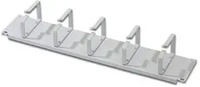Digitus DN-19 ORG-2U, Digitus Kabelrangierpanel mit Kabelf&uuml;hrungsb&uuml;geln f&uuml;r 483 mm