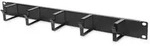 Digitus Kabelrangierpanel mit Kabelf&uuml;hrungsb&uuml;geln f&uuml;r 483 mm (19")-Schr&auml;nke, 1HE