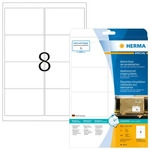 HERMA 8331, HERMA Versandetiketten wetterfest A4 99,1x67,7 mm wei&szlig; stark haftend