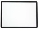 LogiLink ID0134 Mauspad Schwarz, Transparent