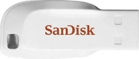 SanDisk SDCZ50C-16G-B35W, SanDisk Cruzer Blade, 16GB USB-Stick USB Typ-A 2.0 Wei&szlig;