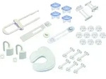 Olympia 98535 Kindersicherheitsschloss Kindersicherungsset Transparent, Wei&szlig; 28