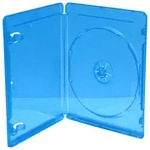MediaRange BOX38-50 CD-H&uuml;lle Blu-ray-Geh&auml;use 1 Disks Blau