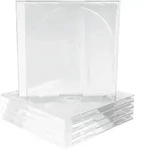 MediaRange BOX24 CD-H&uuml;lle Schmuckschatulle 1 Disks Transparent
