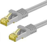 Goobay 91621, Goobay RJ-45 CAT7 5m Netzwerkkabel Grau S/FTP (S-STP)