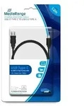 MediaRange MRCS160 USB Kabel USB 3.2 Gen 1 (3.1 Gen 1) 1,2 m USB A USB C 5...
