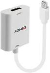 Lindy 41069 Videokabel-Adapter Mini DisplayPort HDMI Typ A (Standard) Wei&szlig;