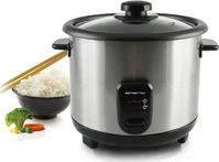 Emerio RCE-110118.5, Emerio RCE-110118 Reiskocher 1,5 l 500 W Schwarz, Edelstahl