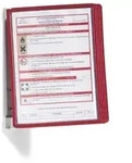 Durable 5551-03 Dokumentenanzeige-Karussell Portr&auml;t A4