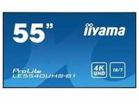 iiyama ProLite LE5540UHS 55" 16:9 4K 18/7 Display schwarz