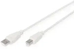 Digitus USB-A &ndash; USB-B Anschlusskabel, 1,8m