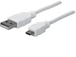 Manhattan Hi-Speed USB Micro-B Anschlusskabel, USB 2.0, Typ A Stecker - Micro-B