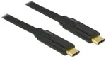 DeLOCK 83868 USB Kabel USB 2.0 4 m USB C 0,48 Gbit/s Schwarz