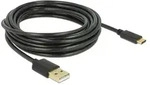 DeLOCK 83669 USB Kabel USB 2.0 4 m USB A USB C 0,48 Gbit/s Schwarz