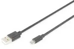 Digitus USB-A &ndash; Micro-B Anschlusskabel, 1,8m