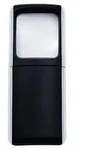 Wedo Rectangle Magnifier with LED light Vergr&ouml;&szlig;erungsglas 3x Schwarz