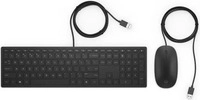 HP 4CE97AA#ABD, HP Pavillon kabelgebundene Tastatur und Maus 400
