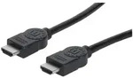 Manhattan High Speed HDMI-Kabel mit Ethernet-Kanal, HEC, ARC, 3D, 4K@30Hz,