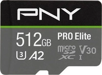 PNY P-SDUX512U3100PRO-GE, PNY PRO Elite microSDXC 512GB Klasse 10