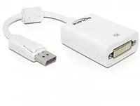 Delock 61765, DeLOCK 61765 Videokabel-Adapter 0,125 m DisplayPort DVI-I Wei&szlig;