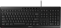 Cherry JK-8500EU-2, CHERRY STREAM Tastatur B&uuml;ro USB QWERTY US Englisch Schwarz