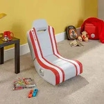 X Rocker Shadow 2.0 Konsolen-Gamingstuhl Gepolsterter Sitz Rot, Wei&szlig;