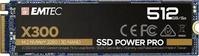 EMTEC ECSSD512GNX300, Emtec X300 512 GB M.2 PCI Express 3.0 NVMe 3D NAND