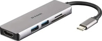 D-Link DUB-M530, D-Link DUB-M530 laptop-dockingstation & portreplikator Kabelgebunden
