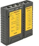 DeLOCK 86407 Netzwerkkabel-Tester Verdrilltes Doppelkabelpr&uuml;fger&auml;t Schwarz