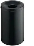 Durable 330601 Abfallbeh&auml;lter Rund Stahl Schwarz