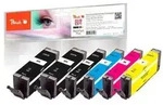 Peach PI100-337 Druckerpatrone 6 St&uuml;ck(e) Standardertrag Schwarz, Cyan,...