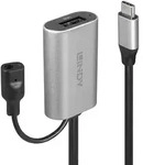 Lindy 43270 USB Kabel USB 3.2 Gen 1 (3.1 Gen 1) 5 m USB C USB A Silber