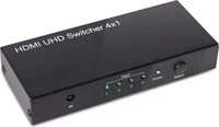 Club 3D CSV-1370, Club 3D CLUB3D HDMI 2.0 UHD SwitchBox 4 Ports