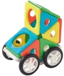 Millennium Magnets Cars, 8 Dreiecke, 12 Quadrate, 2 R&auml;ders.