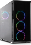 Nanoxia 343386, Nanoxia Geh&auml;use A-RGB ATX-Glas-Front-USB3.1 ARGB with ODD