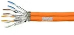 LogiLink CPV0063 Netzwerkkabel Orange 100 m Cat7 S/FTP (S-STP)
